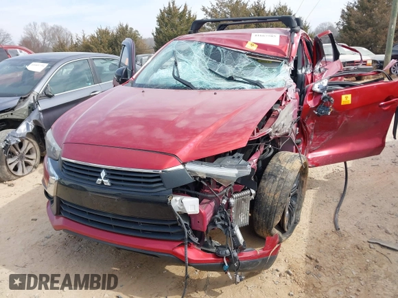 2017 Mitsubishi Outlander ES with VIN JA4AP3AU8HZ034854, listed as a IAAI auction lot 41667505 with 93,238 mi miles and . Bid and sale history available at DreamBid. Image 12.