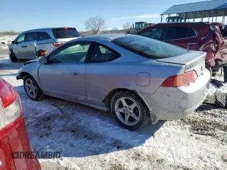 2002 Acura RSX Type S with VIN JH4DC53022C001359, listed as a Copart auction lot 46293935 with 294,429 mi miles and Salvage Title. Bid and sale history available at carsss.com. Image 2.