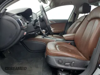 2015 Audi A6 3.0L TDI Premium Plus with VIN WAUFMAFC1FN009207, listed as a Copart auction lot 83690894 with 64,455 mi miles and Salvage Title. Bid and sale history available at carsss.com. Image 7.