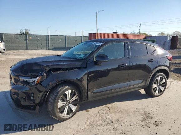 2023 Volvo C40 Plus z VIN YV4ED3GL5P2038573, wystawiony jako Copart lot #48400075 z przebiegiem 13 420 mil mil oraz Szkoda całkowita • Salvage title. Historia ofert i sprzedaży dostępna na DreamBid. Obrazek 1.