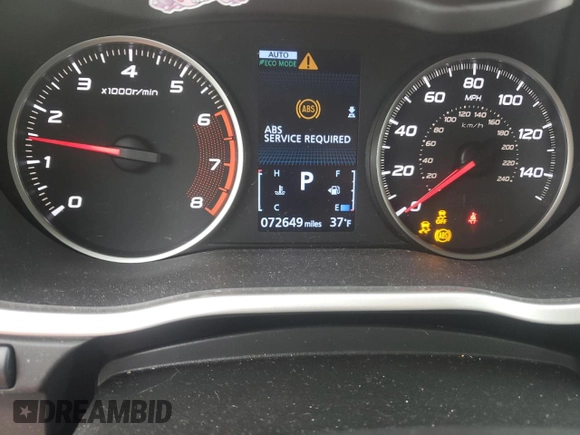 2020 Mitsubishi Eclipse Cross LE with VIN JA4AT4AA0LZ007986, listed as a Copart auction lot 39148614 with 72,649 mi miles and Non repairable. Bid and sale history available at DreamBid. Image 9.