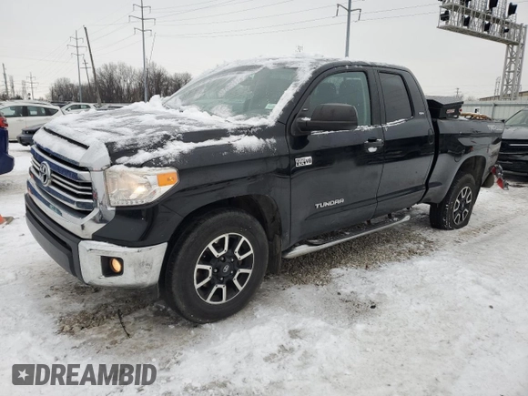 2016 Toyota Tundra 4WD Truck SR with VIN 5TFUW5F16GX518869, listed as a Copart auction lot 88842425 with 130,550 mi miles and Salvage Title. Bid and sale history available at carsss.com. Image 1.