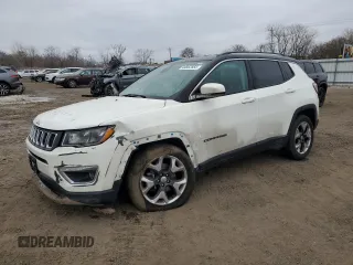 2019 Jeep Compass Limited z VIN 3C4NJDCB2KT828290, wystawiony jako Copart lot #44862855 z przebiegiem 51 660 mil mil oraz Szkoda całkowita • Salvage title. Historia ofert i sprzedaży dostępna na DreamBid. Obrazek 1.
