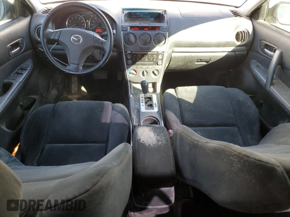 2008 Mazda 6 i Sport VE with VIN 1YVHP80C985M32697, listed as a Copart auction lot 46066365 with 220,856 mi miles and Salvage Title. Bid and sale history available at carsss.com. Image 8.