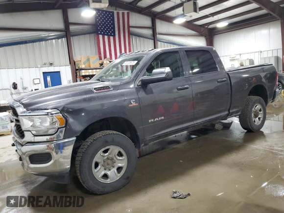 2019 Ram 2500 Tradesman with VIN 3C6UR5CLXKG546160, listed as a Copart auction lot 49135975 with 106,541 mi miles and Salvage Title. Bid and sale history available at carsss.com. Image 1.