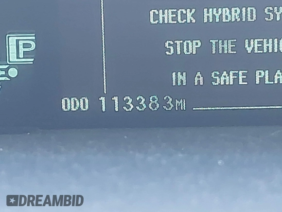 2013 Toyota Prius One with VIN JTDKN3DU7D5695238, listed as a IAAI auction lot 42034921 with 113,383 mi miles. Bid and sale history available at carsss.com. Image 16.