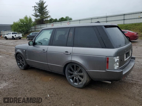 2007 Land Rover Range Rover SC with VIN SALMF13437A259549, listed as a Copart auction lot 59533685 with Not provided miles and Clean title. Bid and sale history available at DreamBid. Image 2.