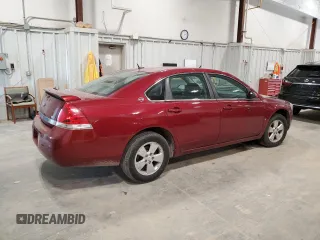 2008 Chevrolet Impala LT with VIN 2G1WT58K881200525, listed as a Copart auction lot 53525725 with 159,142 mi miles and Non Repairable. Bid and sale history available at DreamBid. Image 3.