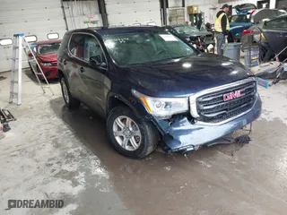 2017 GMC Acadia SLE with VIN 1GKKNKLA6HZ284109, listed as a IAAI auction lot 41708343 with 92,424 mi miles. Bid and sale history available at carsss.com. Image 1.