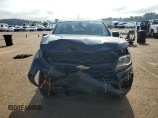 2022 Chevrolet Colorado 2WD LT with VIN 1GCGSCEA0N1308752, listed as a Copart auction lot 53984015 with 27,345 mi miles and Salvage title. Bid and sale history available at DreamBid. Image 5.