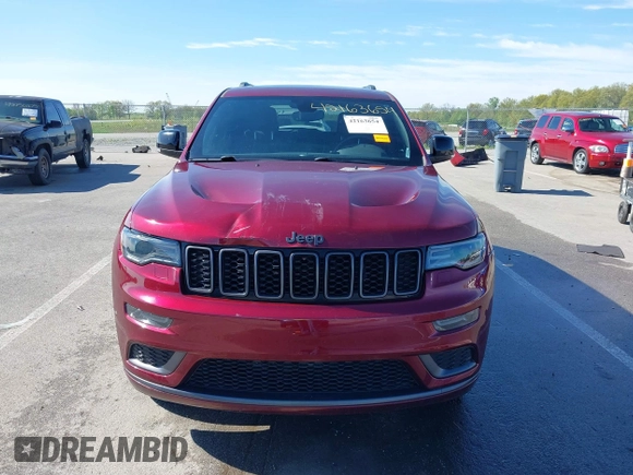 2019 Jeep Grand Cherokee Limited with VIN 1C4RJFBG9KC678135, listed as a IAAI auction lot 42163654 with 90,051 mi miles and . Bid and sale history available at DreamBid. Image 12.
