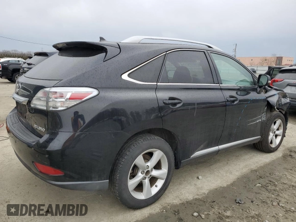 2011 Lexus RX 350 with VIN 2T2BK1BA4BC120175, listed as a Copart auction lot 46922485 with 115,578 mi miles and Salvage title. Bid and sale history available at DreamBid. Image 3.