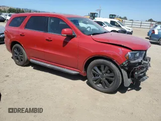 2013 Dodge Durango R/T with VIN 1C4SDHCT9DC689526, listed as a Copart auction lot 56386035 with 65,242 mi miles and Salvage title. Bid and sale history available at DreamBid. Image 4.