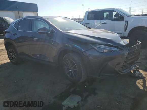 2024 Lexus NX 350 Premium with VIN 2T2GGCEZ1RC058474, listed as a Copart auction lot 50623135 with 4,767 mi miles and Salvage title. Bid and sale history available at DreamBid. Image 4.