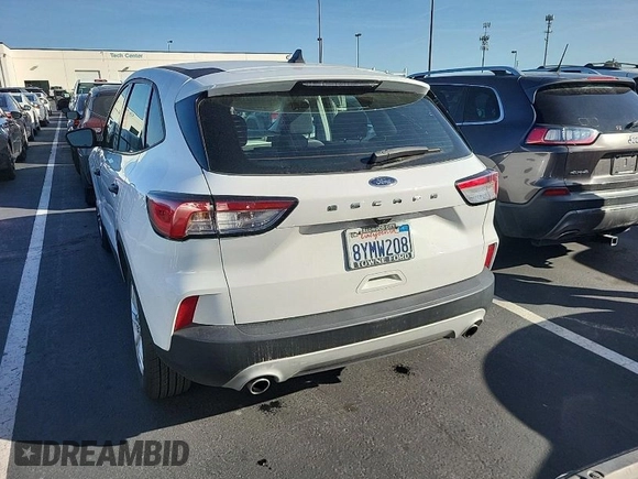 2021 Ford Escape S with VIN 1FMCU0F60MUA89060, listed as a IAAI auction lot 42066408 with 46,241 mi miles and . Bid and sale history available at DreamBid. Image 1.