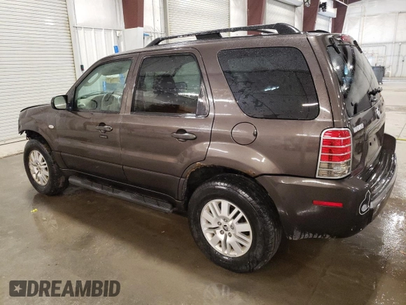2006 Mercury Mariner Convenience with VIN 4M2YU56Z96KJ14418, listed as a Copart auction lot 47179135 with 163,557 mi miles and Salvage title. Bid and sale history available at DreamBid. Image 2.