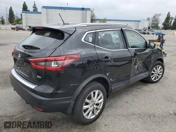 2020 Nissan Rogue SV z VIN JN1BJ1CV8LW261366, wystawiony jako Copart lot #54567165 z przebiegiem 38 328 mil mil oraz Szkoda całkowita • Salvage title. Historia ofert i sprzedaży dostępna na DreamBid. Obrazek 3.