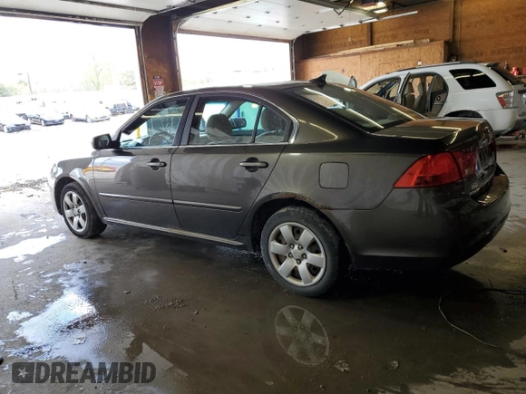 2010 Kia Optima LX with VIN KNAGG4A89A5375084, listed as a Copart auction lot 54435825 with 194,898 mi miles and Clean Title. Bid and sale history available at carsss.com. Image 2.