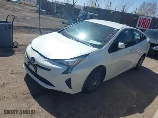 2017 Toyota Prius Two with VIN JTDKBRFU6H3052020, listed as a IAAI auction lot 41979181 with 82,210 mi miles. Bid and sale history available at carsss.com. Image 2.