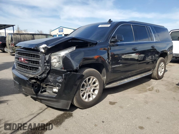 2017 GMC Yukon XL SLE with VIN 1GKS1FKC8HR207943, listed as a Copart auction lot 48509365 with 67,045 mi miles and Salvage Title. Bid and sale history available at carsss.com. Image 1.