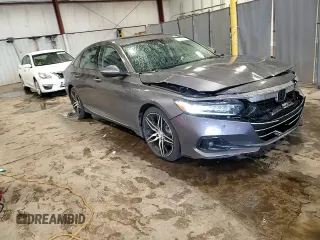 2022 Honda Accord Touring with VIN 1HGCV3F98NA021431, listed as a Copart auction lot 57665635 with 39,516 mi miles and Salvage title. Bid and sale history available at DreamBid. Image 13.