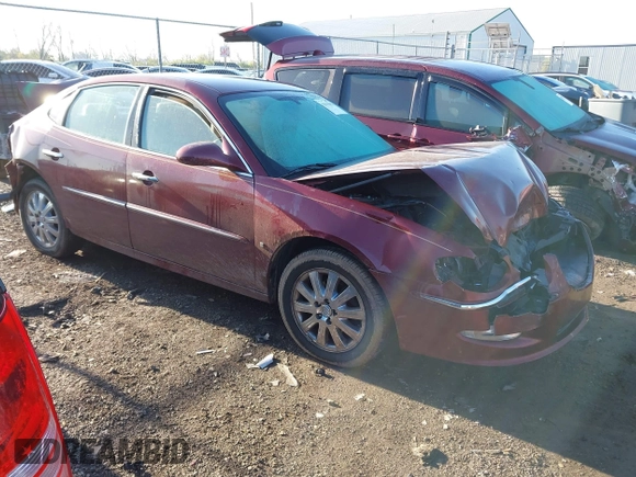 2009 Buick LaCrosse CXL with VIN 2G4WD582991270830, listed as a IAAI auction lot 42035883 with 154,879 mi miles. Bid and sale history available at carsss.com. Image 1.