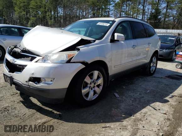 2011 Chevrolet Traverse LTZ with VIN 1GNKVLEDXBJ136275, listed as a Copart auction lot 49189215 with 199,142 mi miles and Salvage Title. Bid and sale history available at DreamBid. Image 1.