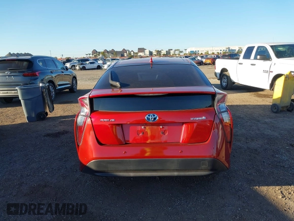 2017 Toyota Prius Two with VIN JTDKBRFU7H3571044, listed as a IAAI auction lot 41625663 with 89,343 mi miles and . Bid and sale history available at carsss.com. Image 17.
