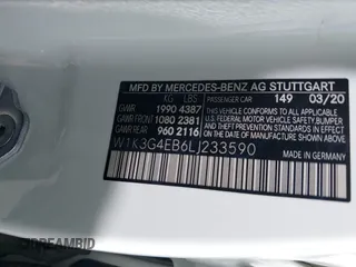 2020 Mercedes-Benz A 220 с VIN W1K3G4EB6LJ233590, выставлен на аукционе IAAI как лот 42556912 с пробегом 48 876 миль миль и . История ставок и продаж доступна на DreamBid. Изображение 9.