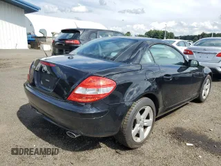 2008 Mercedes-Benz SLK 280 with VIN WDBWK54F88F176639, listed as a Copart auction lot 63064995 with 77,190 mi miles and Salvage title. Bid and sale history available at DreamBid. Image 3.