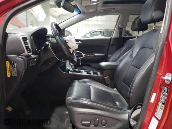 2018 Kia Sportage EX with VIN KNDPNCAC1J7446998, listed as a Copart auction lot 48864255 with 90,304 mi miles and Salvage Title. Bid and sale history available at carsss.com. Image 7.