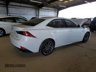 2016 Lexus IS 350 with VIN JTHBE1D29G5026507, listed as a Copart auction lot 50567655 with 118,101 mi miles and Salvage Title. Bid and sale history available at DreamBid. Image 3.