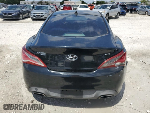 2013 Hyundai Genesis Coupe R-Spec with VIN KMHHT6KD2DU094891, listed as a Copart auction lot 52727585 with 185,203 mi miles and Clean title. Bid and sale history available at DreamBid. Image 6.