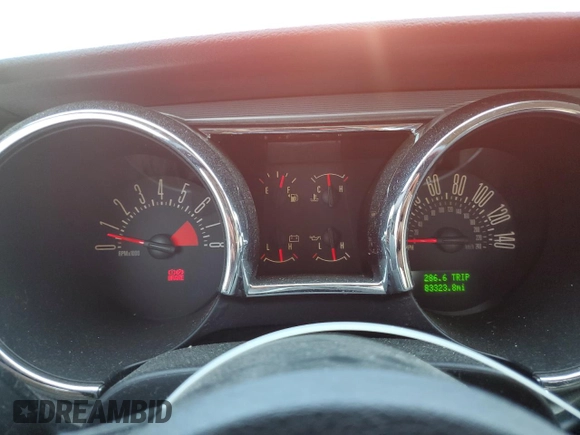 2007 Ford Mustang GT Deluxe z VIN 1ZVFT82HX75243716, wystawiony jako Copart lot #60724335 z przebiegiem 83 323 mil mil oraz Szkoda całkowita • Salvage title. Historia ofert i sprzedaży dostępna na DreamBid. Obrazek 9.