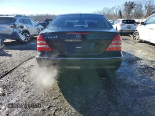 2006 Mercedes-Benz C 230 Sport with VIN WDBRF52H76A895770, listed as a Copart auction lot 41414335 with 206,996 mi miles and Salvage Title. Bid and sale history available at carsss.com. Image 6.