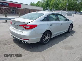 2015 Hyundai Sonata Sport with VIN 5NPE34AB1FH093398, listed as a IAAI auction lot 42178214 with 172,018 mi miles and . Bid and sale history available at carsss.com. Image 4.