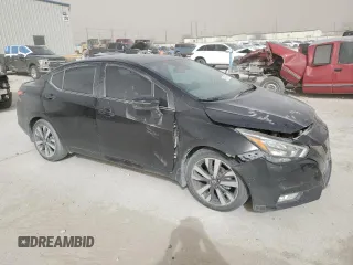 2020 Nissan Versa SR with VIN 3N1CN8FVXLL803506, listed as a Copart auction lot 49187345 with 39,957 mi miles and Salvage Title. Bid and sale history available at carsss.com. Image 4.