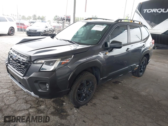2023 Subaru Forester Wilderness with VIN JF2SKAMC4PH412075, listed as a IAAI auction lot 41885690 with 29,935 mi miles and . Bid and sale history available at DreamBid. Image 17.