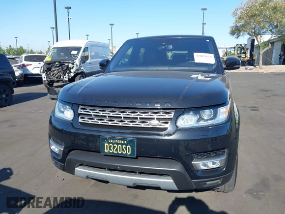 2016 Land Rover Range Rover Sport HSE with VIN SALWR2VF0GA562390, listed as a IAAI auction lot 42819528 with 80,734 mi miles and . Bid and sale history available at DreamBid. Image 13.
