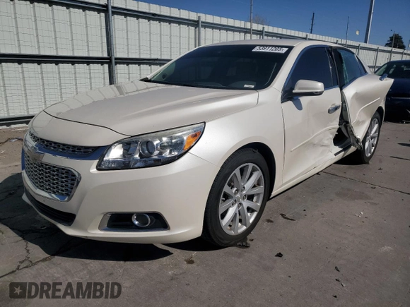 2014 Chevrolet Malibu LT with VIN 1G11E5SL7EF207475, listed as a Copart auction lot 53911205 with 117,186 mi miles and Salvage Title. Bid and sale history available at DreamBid. Image 1.