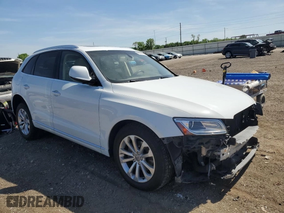 2016 Audi Q5 Premium Plus with VIN WA1L2AFP2GA137263, listed as a Copart auction lot 56501425 with 48,272 mi miles and Salvage title. Bid and sale history available at DreamBid. Image 4.