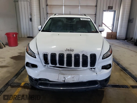 2015 Jeep Cherokee Limited with VIN 1C4PJMDS1FW692564, listed as a Copart auction lot 50763395 with 100,305 mi miles and Salvage Title. Bid and sale history available at carsss.com. Image 5.