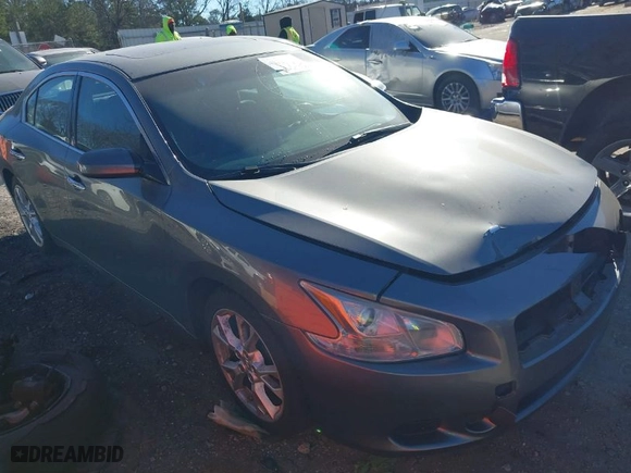 2014 Nissan Maxima 3.5 S with VIN 1N4AA5AP5EC484771, listed as a IAAI auction lot 41138121 with 117,218 mi miles. Bid and sale history available at carsss.com. Image 1.