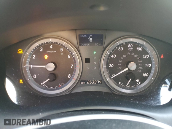 2007 Lexus ES 330 with VIN JTHBJ46G672015374, listed as a Copart auction lot 88010815 with 253,974 mi miles and Salvage Title. Bid and sale history available at DreamBid. Image 9.