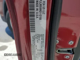 2021 Jeep Cherokee Latitude Lux z VIN 1C4PJLMX4MD112156, wystawiony jako Copart lot #53464955 z przebiegiem 11 822 mil mil oraz Nie do naprawy • Non repairable. Historia ofert i sprzedaży dostępna na DreamBid. Obrazek 13.
