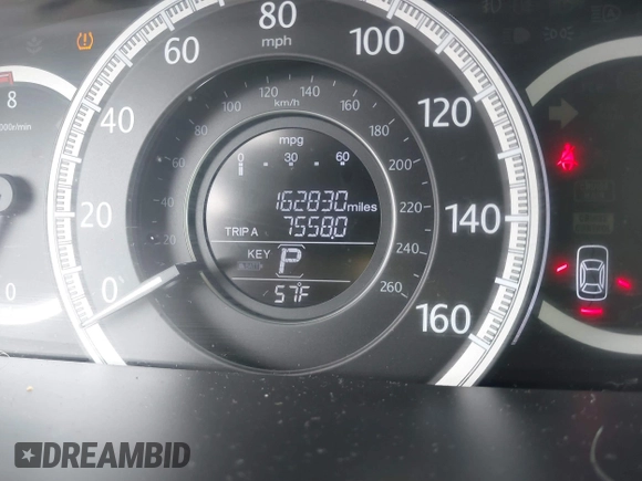 2013 Honda Accord EX с VIN 1HGCR2F72DA160742, выставлен на аукционе IAAI как лот 41810380 с пробегом 162 830 миль миль и . История ставок и продаж доступна на DreamBid. Изображение 15.