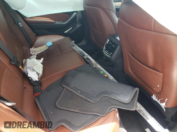2015 Cadillac CTS Premium AWD with VIN 1G6AZ5S38F0116993, listed as a Copart auction lot 63087095 with 100,533 mi miles and Salvage title. Bid and sale history available at DreamBid. Image 10.