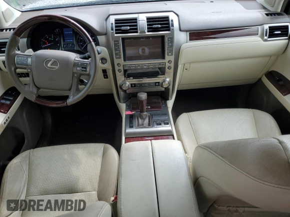 2016 Lexus GX 460 with VIN JTJBM7FXXG5124359, listed as a Copart auction lot 59624415 with 141,318 mi miles and Salvage title. Bid and sale history available at DreamBid. Image 8.