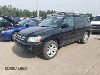 2006 Toyota Highlander Hybrid with VIN JTEEW21A960014765, listed as a Copart auction lot 57857553 with 212,689 mi miles and Clean Title. Bid and sale history available at carsss.com. Image 1.