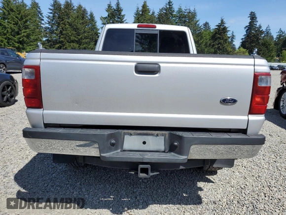 2005 Ford Ranger XLT with VIN 1FTZR45E35PA22825, listed as a Copart auction lot 58169565 with 117,956 mi miles and Salvage title. Bid and sale history available at DreamBid. Image 6.
